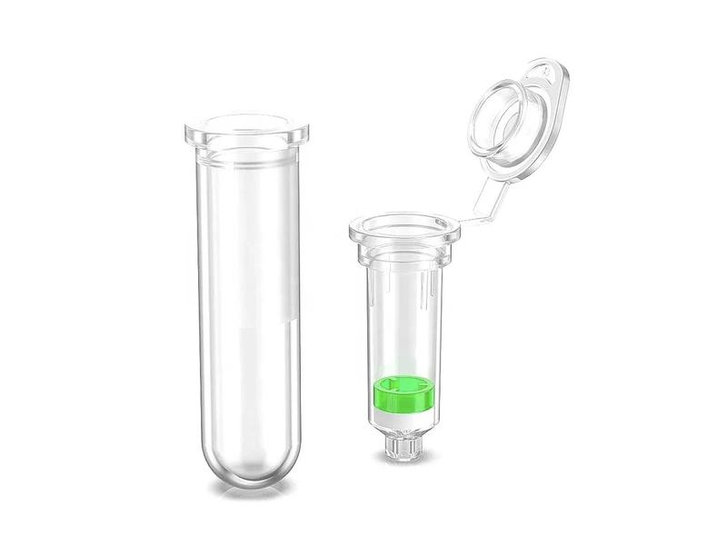 Medyczna probówka do ekstrakcji z polipropylenu do rozcieńczania z kolumną filtracyjną do oczyszczania DNA i RNA